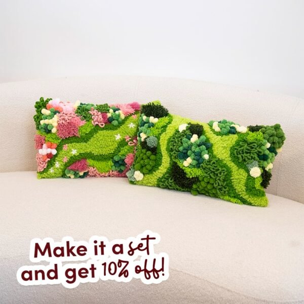 Dreamy Duet - Moss Cushion Bundle