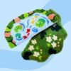 WILD GARDEN - XL Mirror Rug Bundle Home Decor