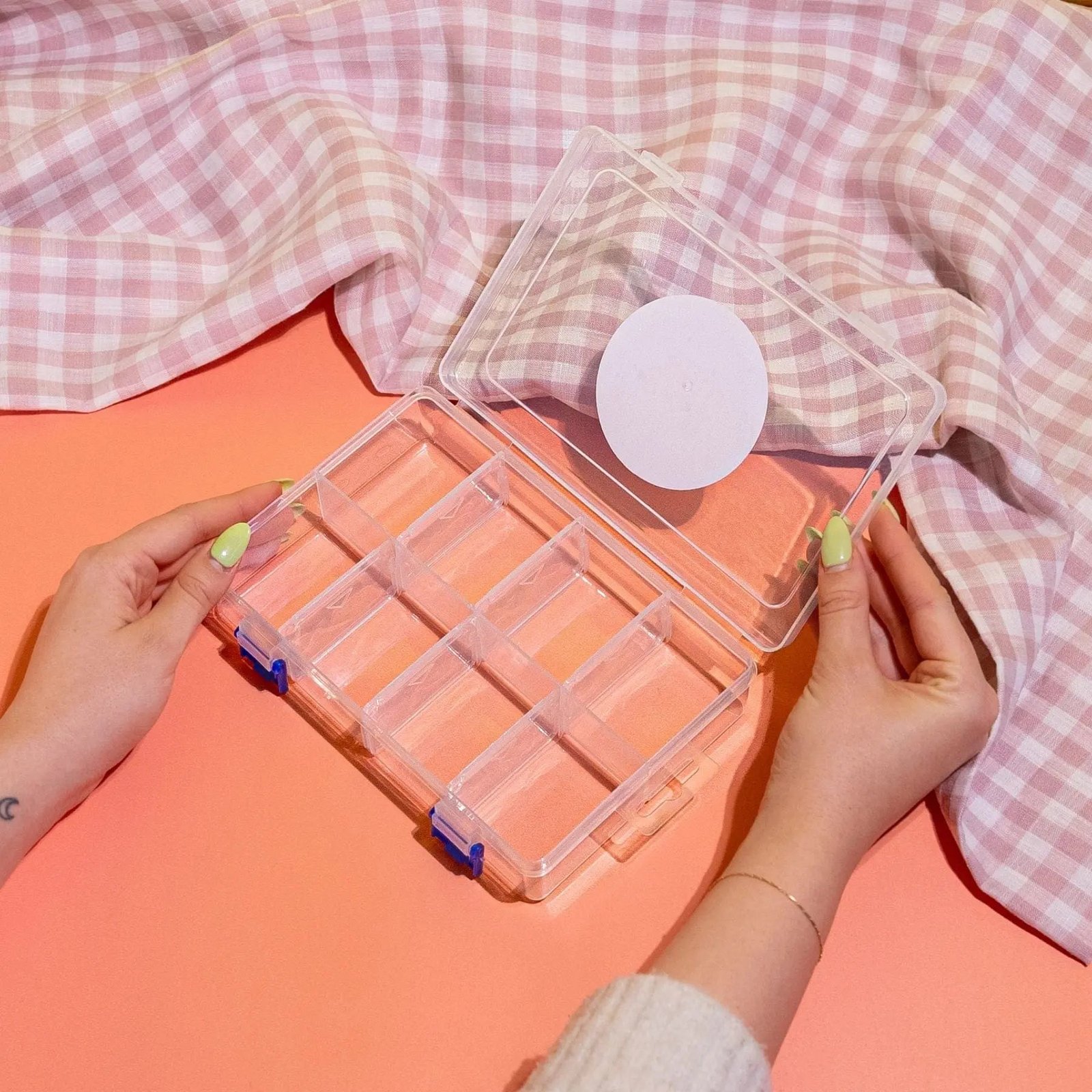 Craft Supplies Storage Container-Handcrafted Mastery