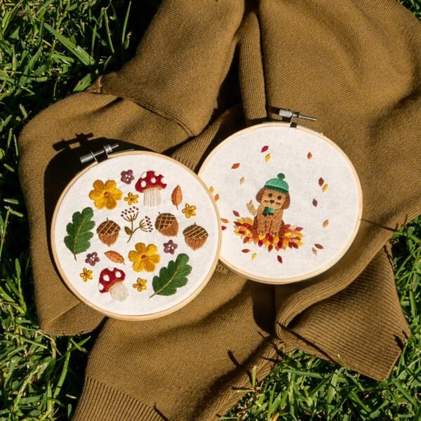 COSY THREADS - Embroidery Kit Bundle-Embroidery Kit for Beginners