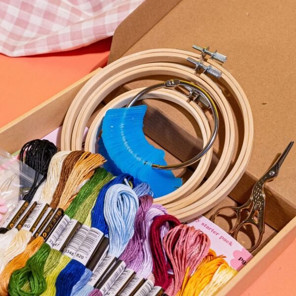 EMBROIDERY STARTER KIT - Embroidery Supplies Bundle