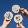 FLORAL MINIS - Embroidery Kit