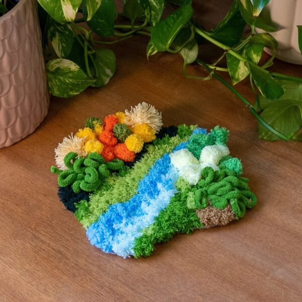 BABBLING BROOK - Moss Coaster Kit-Crafts for Girls