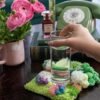 FLOWER PATCH - Moss Coaster Kit