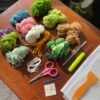 FLOWER PATCH - Moss Coaster Kit