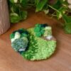 GREEN GARDEN - Latch Hook - Moss Coaster Bundle