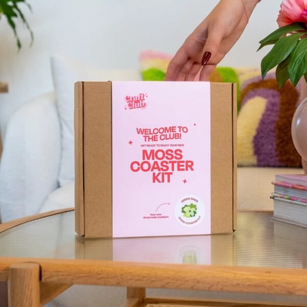GREEN OASIS - Moss Coaster Kit
