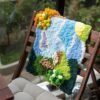 MAGICAL MOSS - Rug Making Kit-DIY Needlepoint