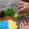MAGICAL MOSS - Rug Making Kit-DIY Needlepoint