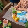 MAGICAL MOSS - Rug Making Kit-DIY Needlepoint
