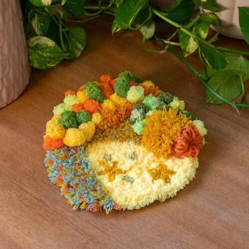 PUMPKIN PATCH - Moss Coaster Kit-Crafts for Girls