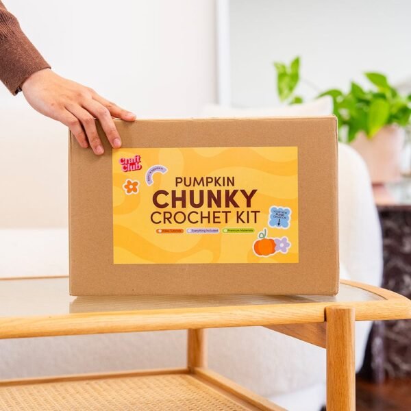 PUMPKIN - Chunky Crochet Kit