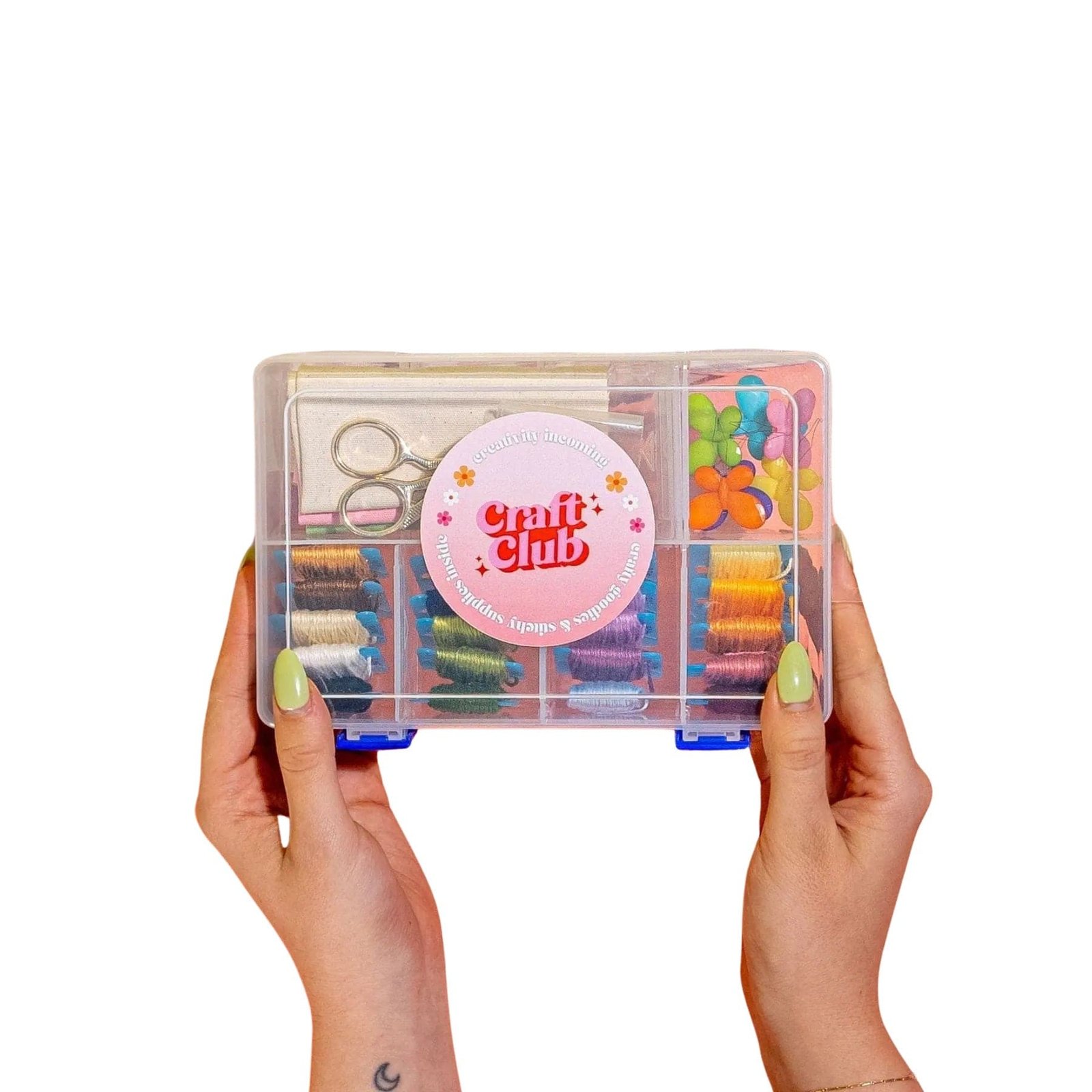 Craft Supplies Storage Container-Handcrafted Mastery