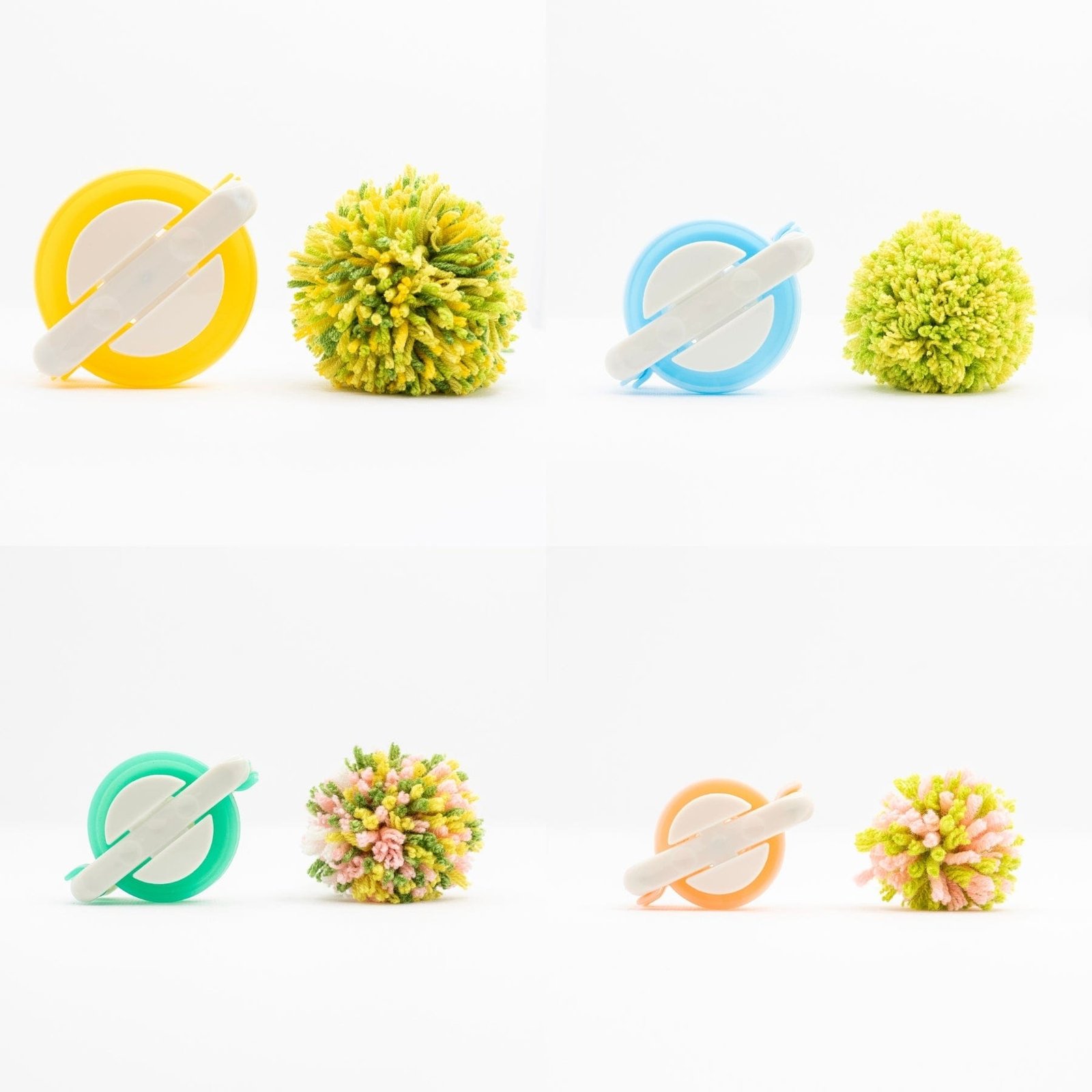 Pom Pom Maker Set Moss Supplies-Handcrafted Mastery