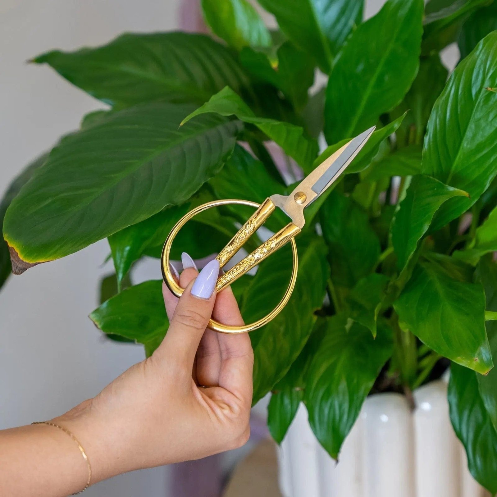 Gold Rug Trimming Scissors-Handcrafted Mastery