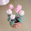 Tulip Pot - Crochet Pot Plant Kit-Birthday Gifts