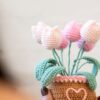 Tulip Pot - Crochet Pot Plant Kit-Birthday Gifts