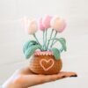 Tulip Pot - Crochet Pot Plant Kit