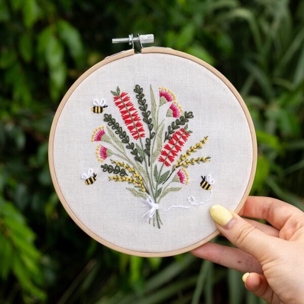 AUSTRALIAN NATIVE BOUQUET - Embroidery Kit