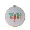 CAT AMONGST THE POT PLANTS - Cross Stitch Kit-Embroidery Kit for Beginners