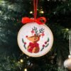 FESTIVE FRIENDS | Christmas Mini Ornaments Cross Stitch Kit