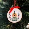 FESTIVE FRIENDS | Christmas Mini Ornaments Cross Stitch Kit