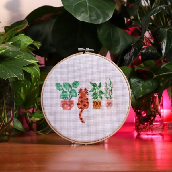 FLORAL FRIENDS - Cross Stitch Kit Bundle-Embroidery Kit for Beginners