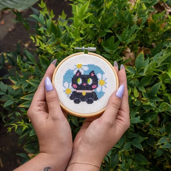 KITTEN MINIS - Cross Stitch Kit-Handmade Tufting Embroidery Art