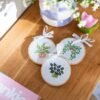 POT PLANT MINIS - Cross Stitch Kit-Embroidery Kit for Beginners