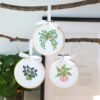 POT PLANT MINIS - Cross Stitch Kit-Embroidery Kit for Beginners