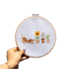 PUP - PETALS - Cross Stitch Kit-Embroidery Kit for Beginners