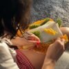 DELIGHTFUL DAISIES - Rug Making Kit-DIY Needlepoint