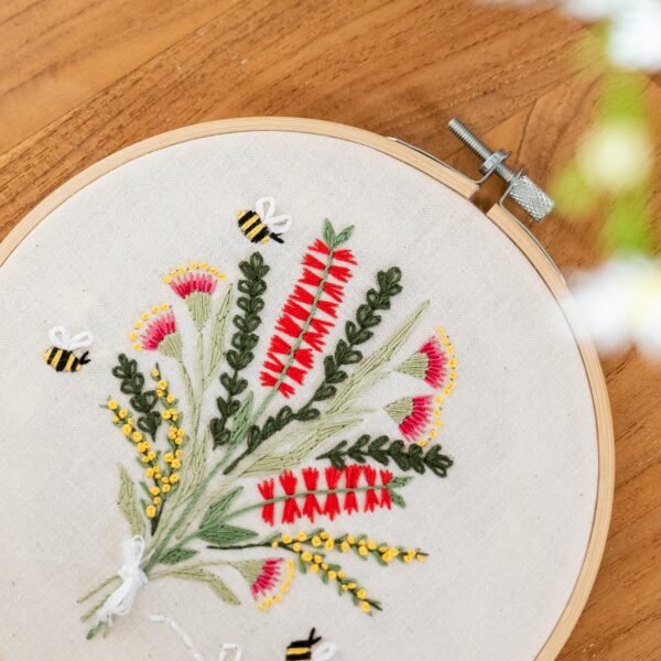 AUSTRALIAN NATIVE BOUQUET - Embroidery Kit