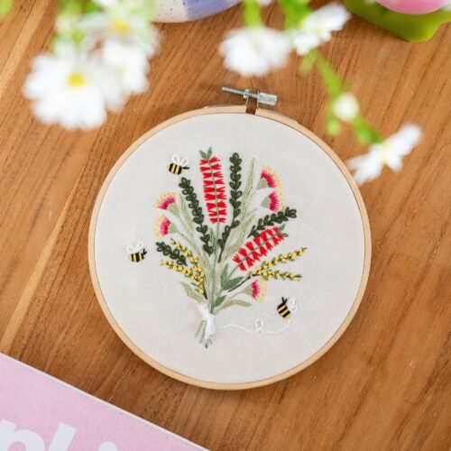 AUSTRALIAN NATIVE BOUQUET - Embroidery Kit
