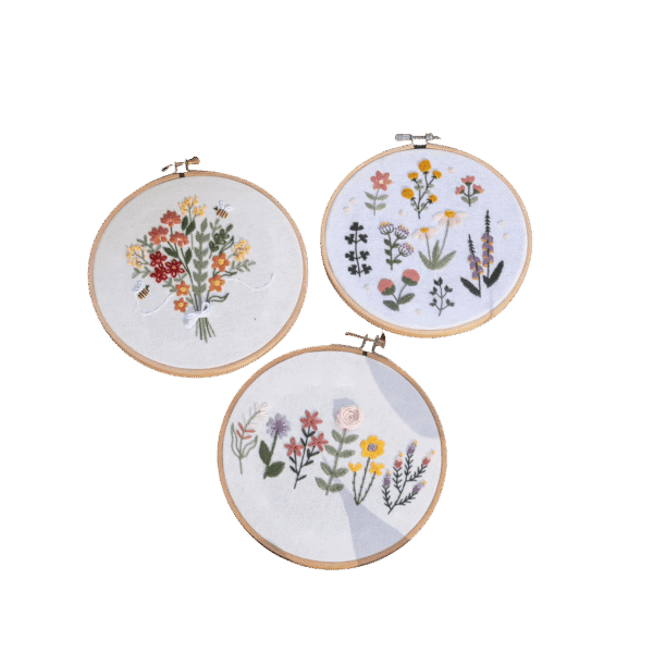 BLOOMING BEAUTIFUL - Embroidery Kit Bundle-Embroidery Kit for Beginners