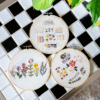 DELUXE FLORAL SAMPLER - Embroidery Kit-Step-by-Step Guide to Making Your Moss Rug