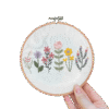 FLORAL SAMPLER - Embroidery Kit-Embroidery Kit for Beginners