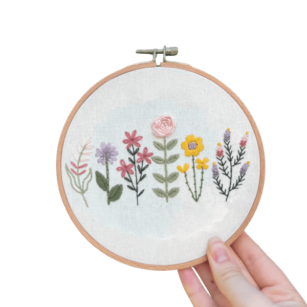 FLORAL SAMPLER - Embroidery Kit-Embroidery Kit for Beginners