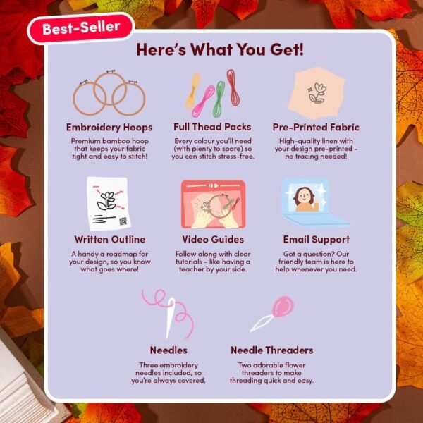 HOCUS POCUS MINIS - Embroidery Kit