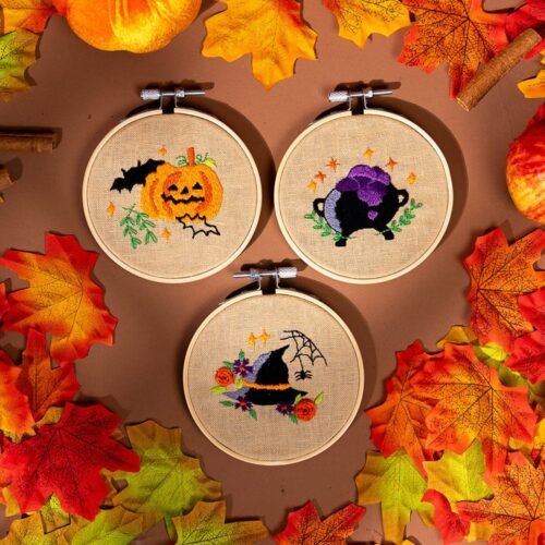 HOCUS POCUS MINIS - Embroidery Kit-Creative Birthday Gifts