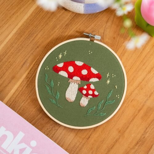 MAGICAL MUSHROOM - Embroidery Kit-Creative Birthday Gifts