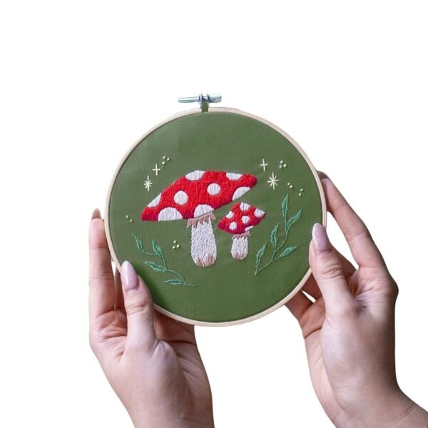 MAGICAL MUSHROOM - Embroidery Kit