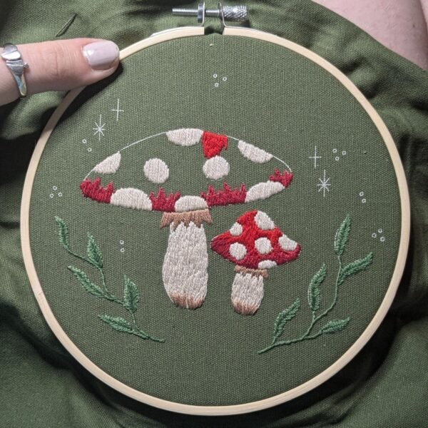 MAGICAL MUSHROOM - Embroidery Kit