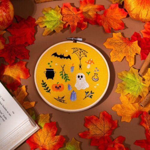 SPOOKY STITCHES - Embroidery Kit-Creative Birthday Gifts