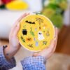 SPOOKY STITCHES - Embroidery Kit-Step-by-Step Guide to Making Your Moss Rug