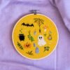 SPOOKY STITCHES - Embroidery Kit-Step-by-Step Guide to Making Your Moss Rug