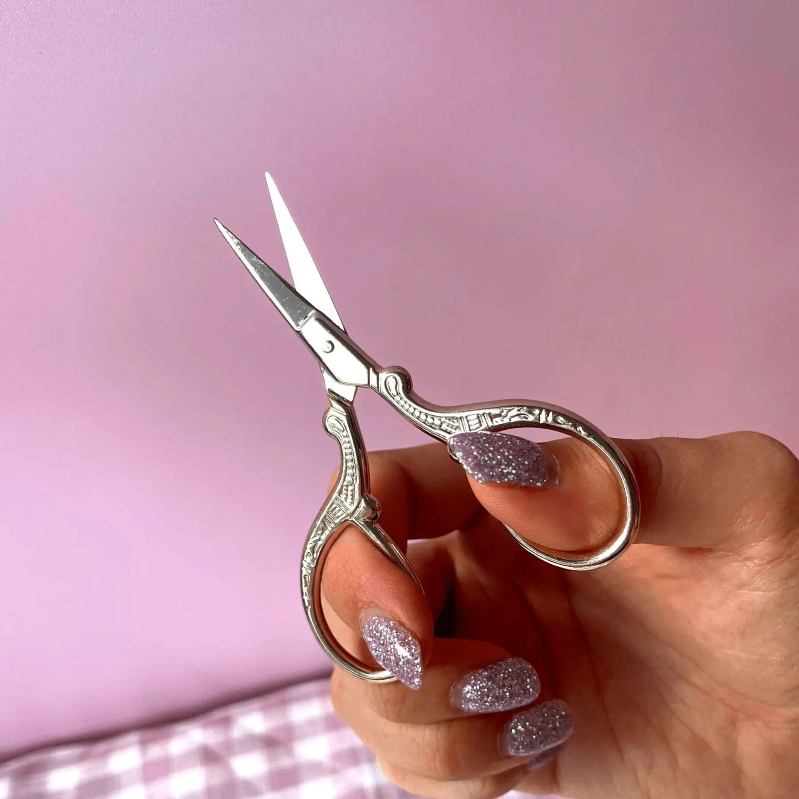 Gold Embroidery Scissors-Handcrafted Mastery