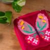 Butterfly Bloom - Needlepoint Pouch Kit