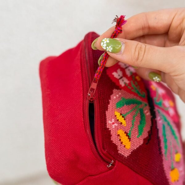 Butterfly Bloom - Needlepoint Pouch Kit