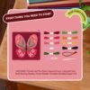 Butterfly Bloom - Needlepoint Pouch Kit